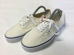 VANS AUTHENTIC 定番 クラシック 白 US7.5 (25.5cm) アメリカ企画限定!! バンズ オーセンティック バンズ