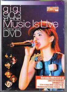 新品 梁詠[王其] gigi 903 id club Music Is Live カラオケ DVD (ジジ・リョン)