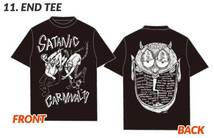 11 XL SATANIC CARNIVAL 2017 会場限定Tシャツpizza of deathホルモンwanima THE BONEZ 10-FEETサタニックカーニバルsim HEY-SMITHハイスタ_画像1