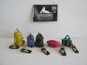 ♯Kwi09EZグレゴリーミニチュアマスコット5種GREGORYアウトドア:♂TAKARATOMYARTS♀200円〓017166_c