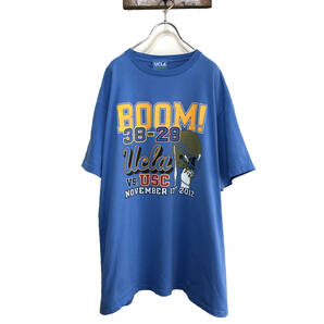 USA製 カレッジ Tシャツ UCLA ブルーインズ カリフォルニア大学ロサンゼルス校 メンズXL フットボール BA1036