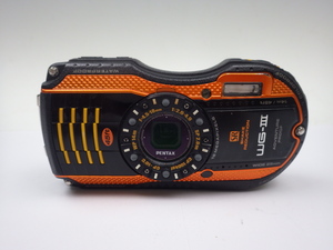 00【S.R】PENTAX ペンタックス WG-3 GPS WG-�V SR デジタルカメラ オレンジ ジャンク 香川発