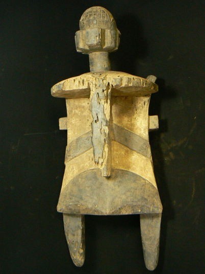 Máscara igbo/africana/antigua/máscara/tallado en madera/tallado/tallado en madera/máscara/étnica/hecha a mano/envío al día siguiente, Obra de arte, Escultura, objeto, objeto