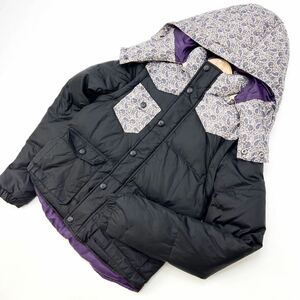  Volcom * VOLCOM 4way jacket down jacket black purple ruS the best also * reversible also * using one's way highest!#EF160