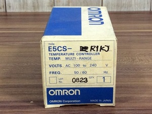 ●【AH-5803】★送料無料★ 未使用品 OMRON オムロン デジタル指示温度調節器 E5CS-R1KJ【レターパックプラス発送】