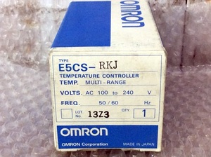 ●【AH-5804】★送料無料★ 未使用品 OMRON オムロン デジタル指示温度調節器 E5CS-RKJ【レターパックプラス発送】