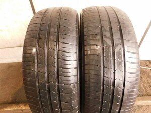 【ア233】●E-Grip Eco Hybrid▼165/55R14▼2本即決