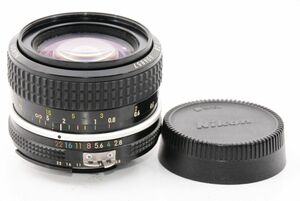 【外観並級】Nikon AI-S NIKKOR 28mm F2.8 Fマウント 広角単焦点 MF一眼レフ 交換レンズ ニコン　#m3374