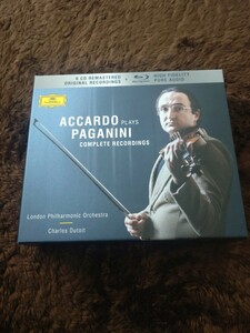 Accardo Plays Paganini: Complete Recordings (6CD+Blu-Ray)