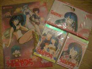  prompt decision * unused * valuable! former times pachinko. gift * not for sale * Urusei Yatsura 4 point .! clear file memo pad inserting thing * height .. beautiful . inside .. machine 