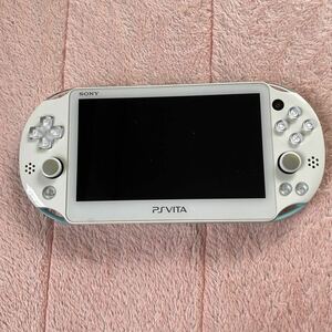 PS Vita Wi-Fiモデル ライトブルー/ホワイト (PCH-2000ZA14)