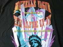 THE ALFEE　アルフィー　９８年　ニューヨークコンサート　ライブTシャツ　黒　L　海外公演　nouvelle vague_画像3