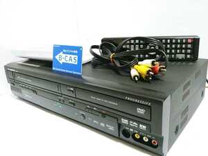 簡単ダビング★メンテナンス済★DXアンテナDXR150V　VHS一体型DVDレコーダー VHS⇔DVDダビング！リモコン説明書あり。