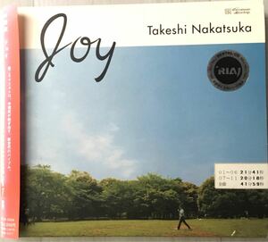 ◆デジパック・アルバムCD◆takeshi nakatsuka「JOY」※帯付き●レンタルアップCD