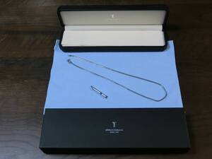 ★新品同様:高騰中★ GINZA TANAKA プラチナネックレス(P850) + ペンダントトップ(P900)