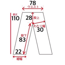 メンズ パンツ FREAK'S STORE フリークス ストア デニム ジーンズ セルビッジ 濃紺 ストレート FD854 / W32 全国一律送料520円_画像4