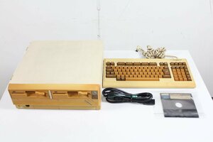 NEC PC-8801MkII デスクトップ 旧型PC N88DISK-BASIC フロッピーディスク キーボード付属 【現状品】