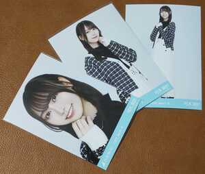 乃木坂46 弓木奈於 ツイード Web限定 生写真 3種 2022.April-Ⅱ コンプ 弓木