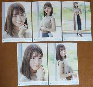 乃木坂46 阪口珠美 思い出ファースト Web限定 生写真 個別 5種コンプ