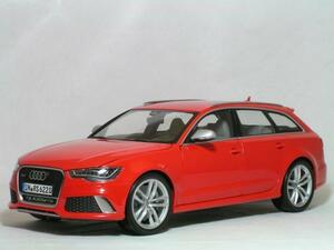 ● 1/18 アウディ 〓 RS6 アバント/ レッド 〓 Audi