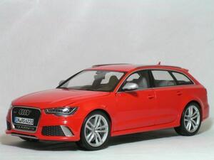 ● 1/18 アウディ 〓 RS6 アバント/ レッド 〓 Audi