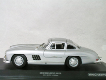 ● 1/18 メルセデス ベンツ 〓 300 SL ( W198 ) ガルウイング / シルバー メタリック 〓 Mercedes Benz_画像10