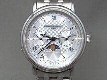 FREDERIQUE CONSTANT/フレデリック・コンスタント ムーンフェイズ クォーツ メンズ腕時計 訳あり品 【W5437y】_画像2