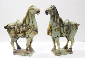 Редкое старое старое издание китайская старая песня для игрушек? Лошадь Baddy Toyo -Sculpture Art Fine Tang Antique Antique Art