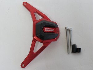 PCX/PCX e:HEV/PCX 125 160 JK05 JK06 KF47 2021 2022 CNC エンジンスライダー エンジンガード 赤【en-pc16-4】