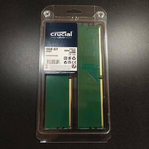DDR4-3200 8GBx2枚組 crucial CT2K8G4DFRA32A