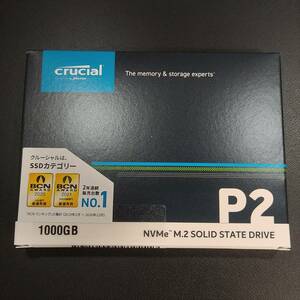 Crucial SSD P2シリーズ 1TB CT1000P2SSD8JP NVMe M.2(Type2280)