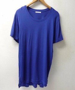 ◆JOHN ELLIOTT ジョンエリオット MERCER TEE ロングシルエット Tシャツ 青 サイズ3 RHC取り扱い