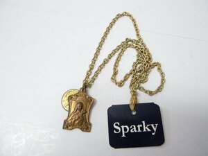 ◆Sparky 真鍮 マリア メダイ ネックレス 新品タグ付き 