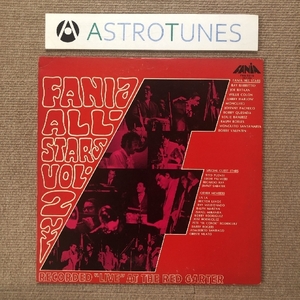 良盤 激レア ファニア・オール・スターズ Fania All Stars 1976年 LPレコード Recorded Live At The Red Garter 国内盤 プロモ盤