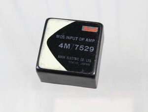 ビンテージ　オペアンプ　AIKOH ELECTRIC/MOS INPUT OP.AMP 4M/7529