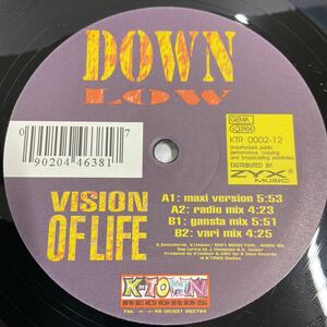 G-RAP / Down Low / Vision Of Life / 12inch レコード / 1996 / GERMANY / GANGSTA RAP / HIP HOP