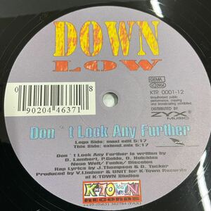 Down Low / Don't Look Any Further / 12inch レコード / 1995 / GERMANY / K-TOWN RECORDS / GANGSTA RAP / HIP HOP