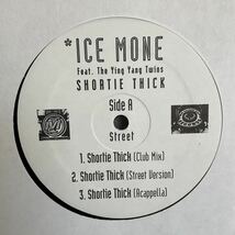 G-RAP / Ice Mone / Shortie Thick / 12inch レコード / GANGSTA / THUG / RAP / HIP HOP_画像1