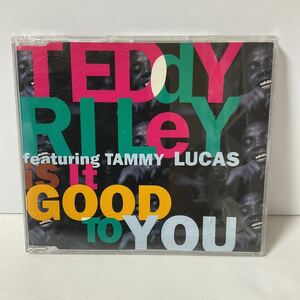 CDシングル / TEDDY RILEY featuring TAMMY LUCAS / IS IT GOOD TO YOU / CDS / 1992 / 輸入盤 / R&B / NEW JACK SWING / 