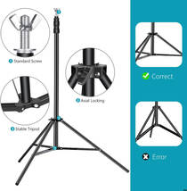 背景背景スタンド　写真撮影背景スタンド　調節可能な背景スタンド　クロスバー、背景クランプ、サンドバッグ、キャリングバッグ付き_画像5