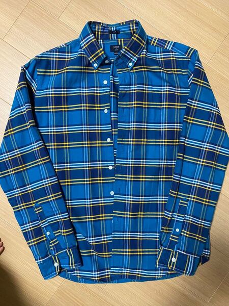 J.CREWフランネルシャツ(L)