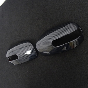  sport opening fully! carbon look door mirror cover Mazda Biante CCEFW CCEAW CC3FW 20CS 20S 23S Granz Skyactive 