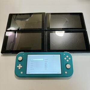 ジャンク品　Nintendo switch 任天堂スイッチ　本体　ニンテンドースイッチ　本体のみ　5台　まとめ売り　旧型×4 Lite×1