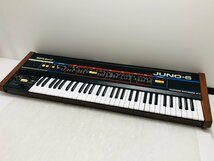 【★09-4548】■ジャンク■ローランド　シンセサイザー　JUNO-6　通電確認のみ（8164）_画像1