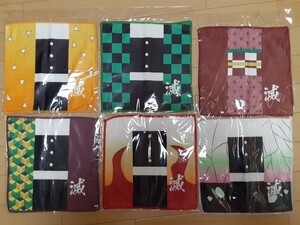 【送料無料】鬼滅の刃風 鬼和柄 和柄ハンドタオル6種 竈門炭治郎 我妻善逸 禰豆子 冨岡義勇 胡蝶しのぶ 煉獄杏寿郎 ハンカチ ミニタオル