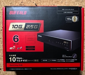 ■■BUFFALO バッファロー LXW-10G2/2G4(ブラック)スイッチングハブ 未開封新品 ■■