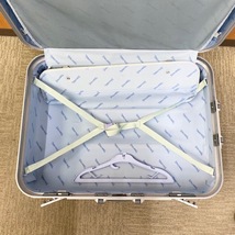【46435】SPALDING/スポルディング　スーツケース　キャリーケース　旅行かばん　大型　中古　鍵付　現状品_画像10