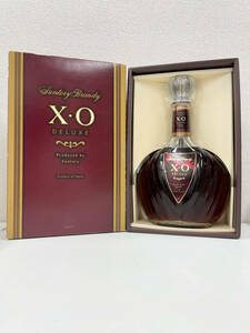 【46514】SUNTORY X.O DELUXE/サントリー デラックス 700ML 40% 古酒