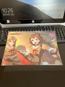 バンドリ！ ガールズバンドパーティ！ ローソン限定クリアファイル5枚セット Poppin’Party