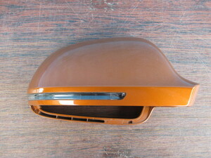 AV2 Audi Q3 door mirror cover left orange 8U0857528